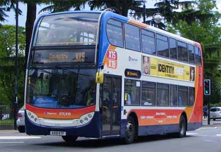 Scania N230UD ADL Enviro400 Stagecoach Midland Red